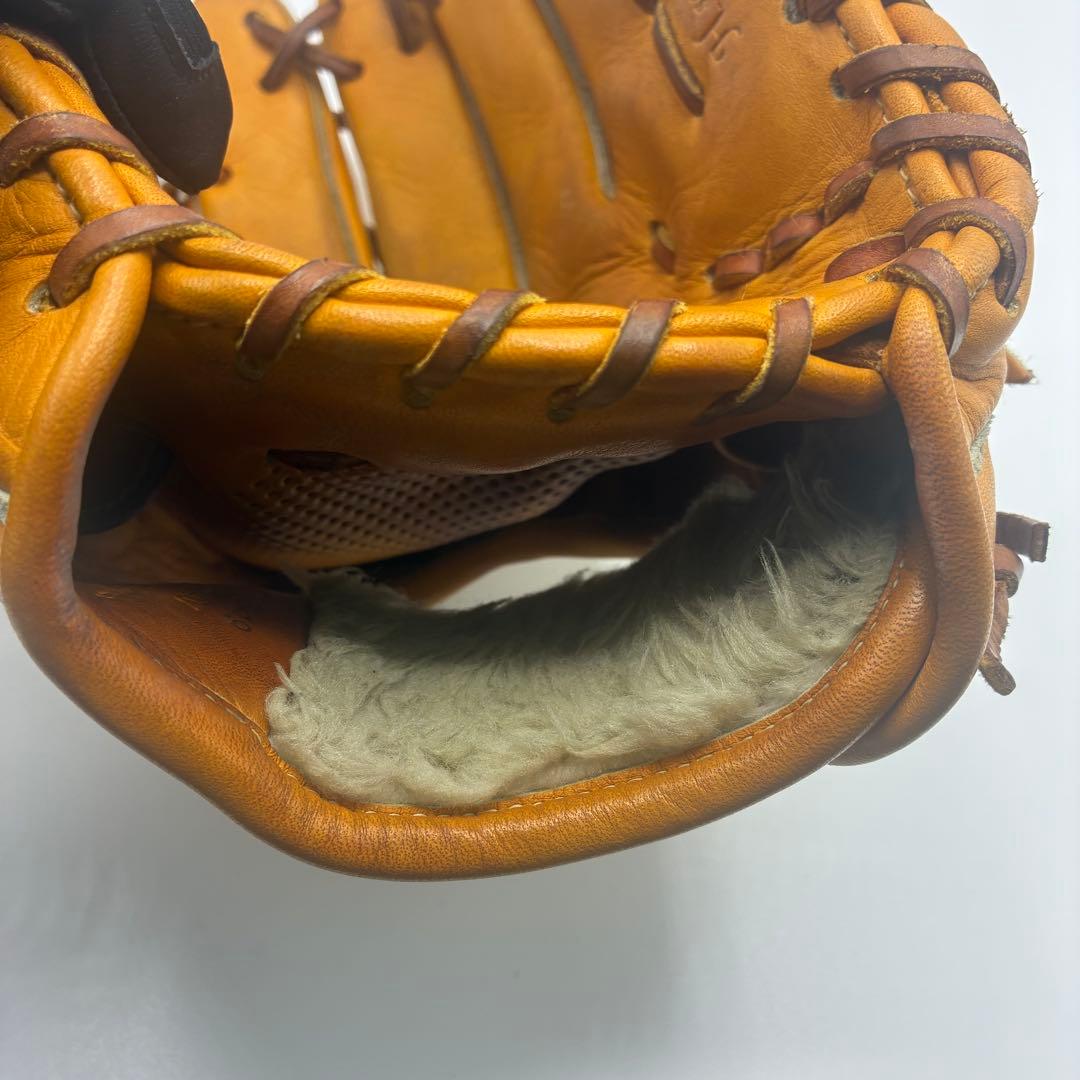 ミズノ　グローバルエリート　一般軟式　外野用　グラブ　袋付き