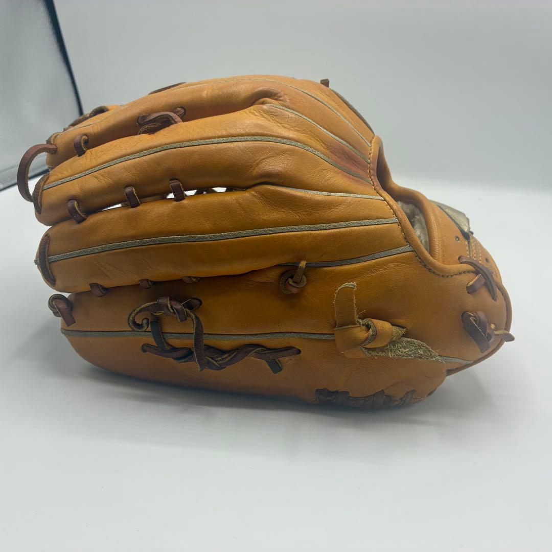 ミズノ　グローバルエリート　一般軟式　外野用　グラブ　袋付き