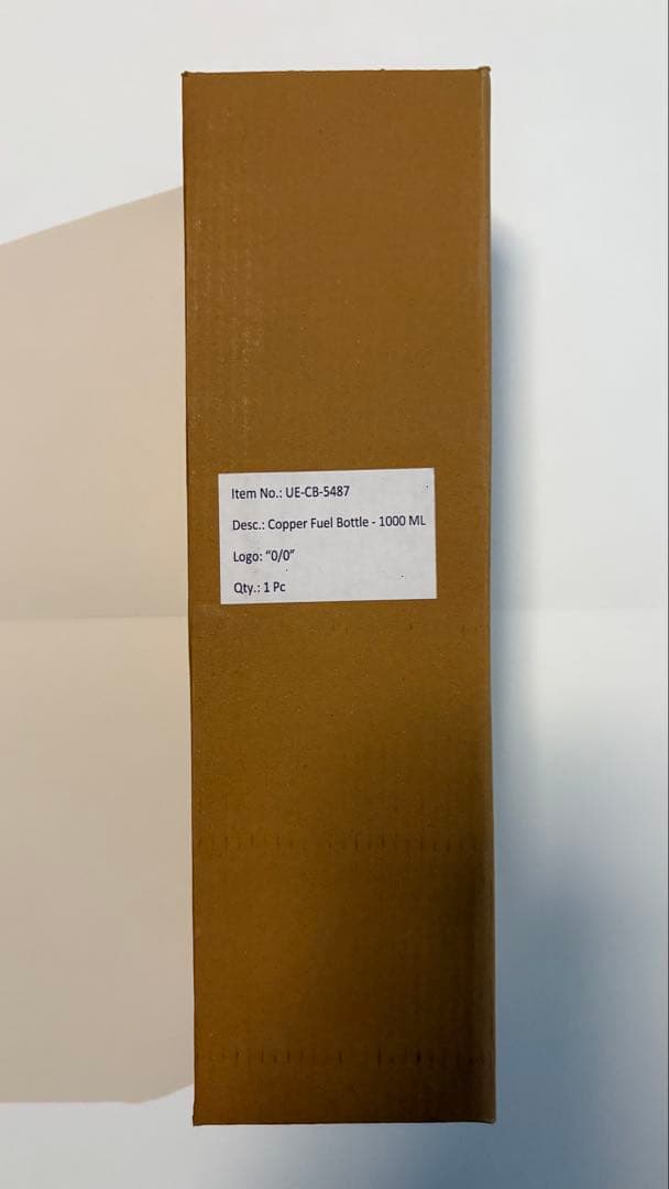 ライト・ランタン neru design works Solid copper bottle M