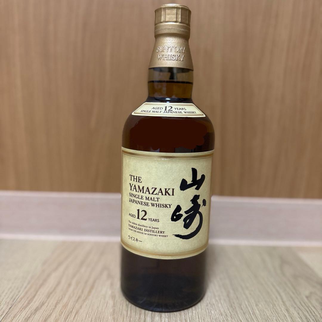 山崎12年　ウイスキー サントリー　1本　新品未開封　送料込