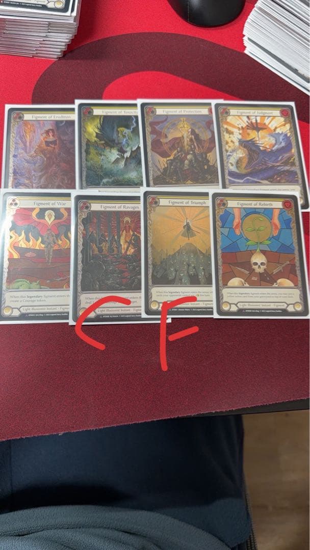 fab prism ハーフパラ　構築済みデッキ　合計80枚　全部英語