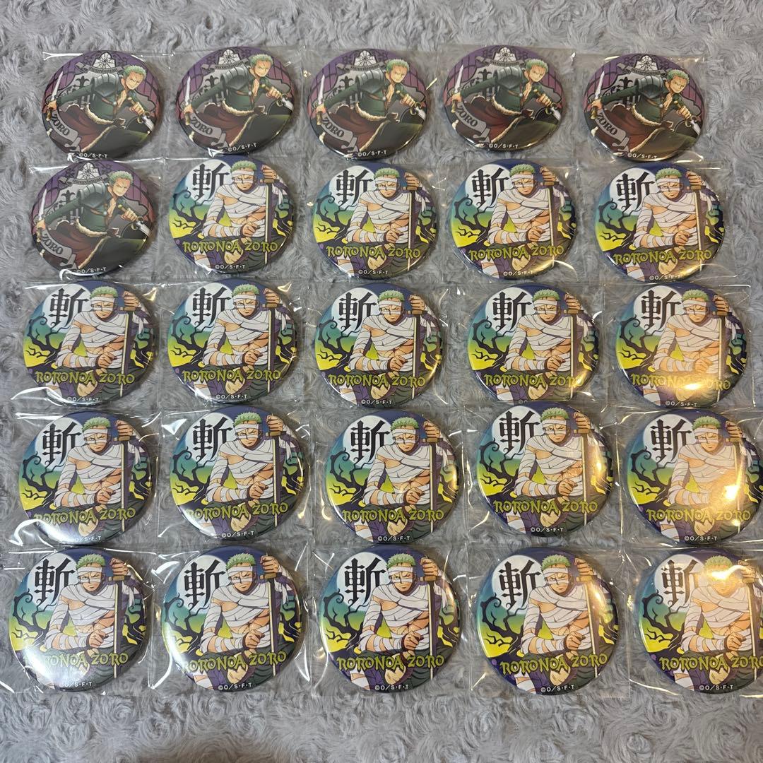 ONEPIECE ワンピース ゾロ 輩缶バッジ ハロウィン