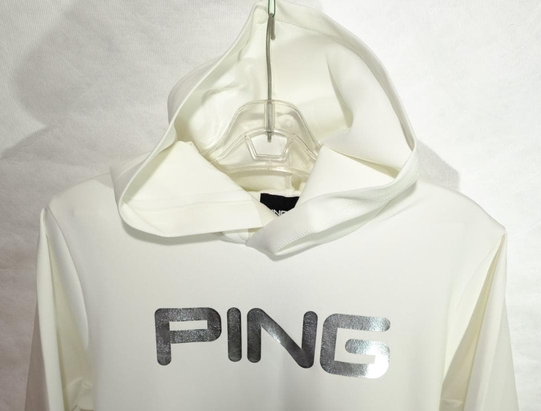 PING フード付きゴルフウェア ホワイト 新品