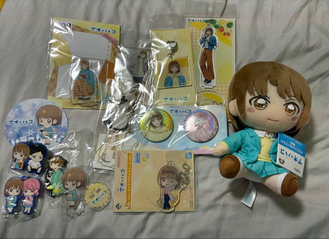 アオのハコ　鹿野千夏グッズまとめ売り