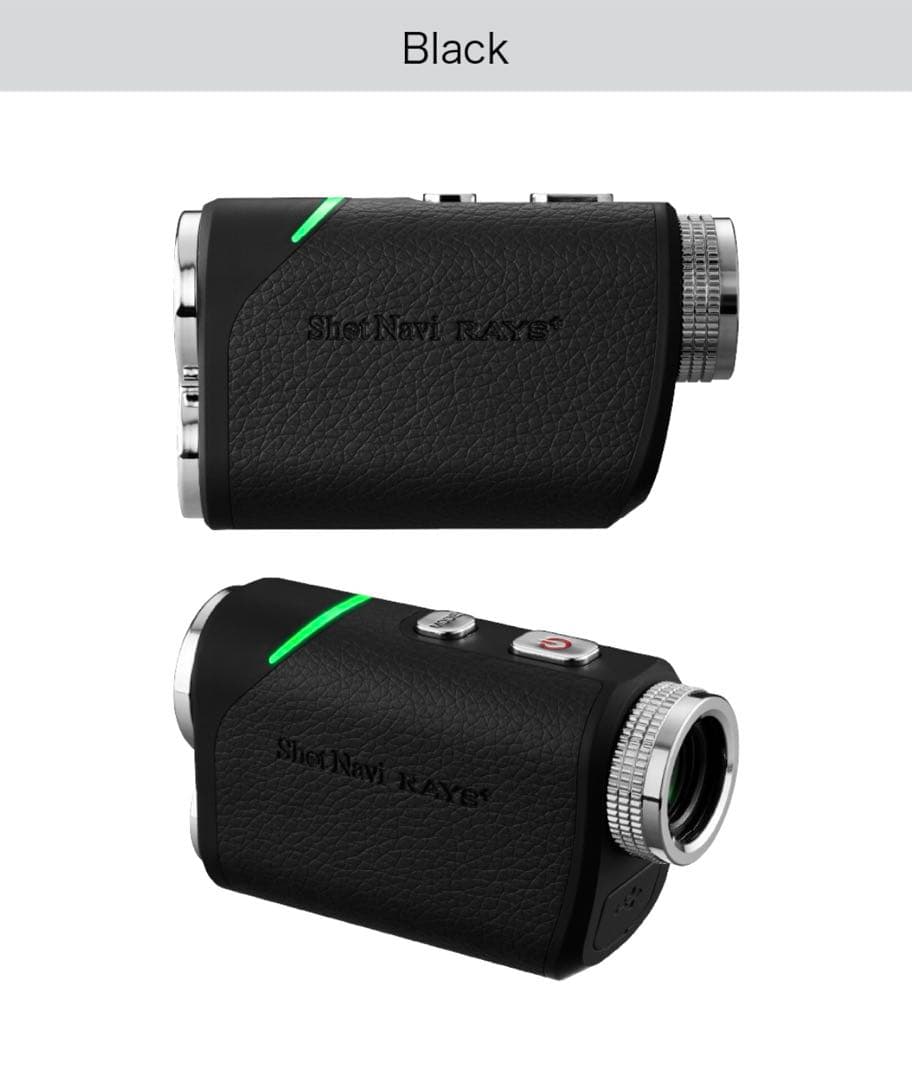 ShotNavi RAYS CR ゴルフ用距離計 ブラック