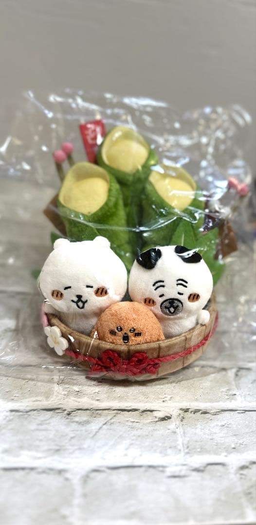 ナガノキャラクターズ 迎春 かどまつ 門松 ぬいぐるみ 正月　招福　ナガノ