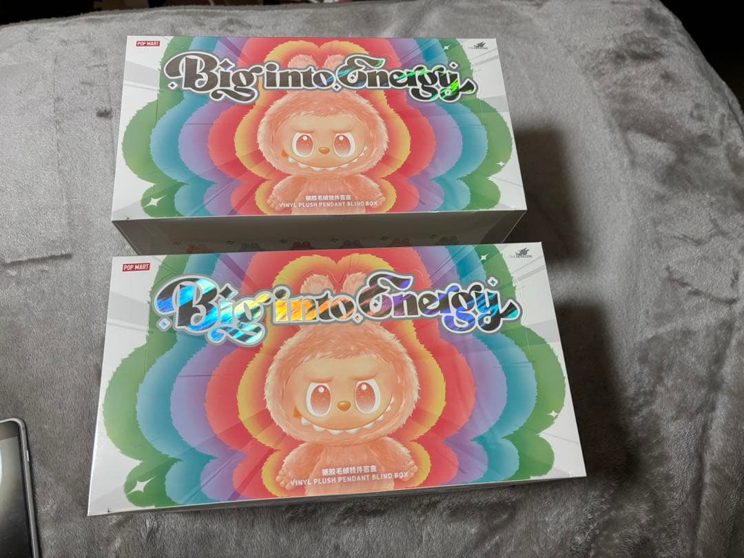 ラブブ V3 Big Into Energy Labubu ぬいぐるみ2ボックス