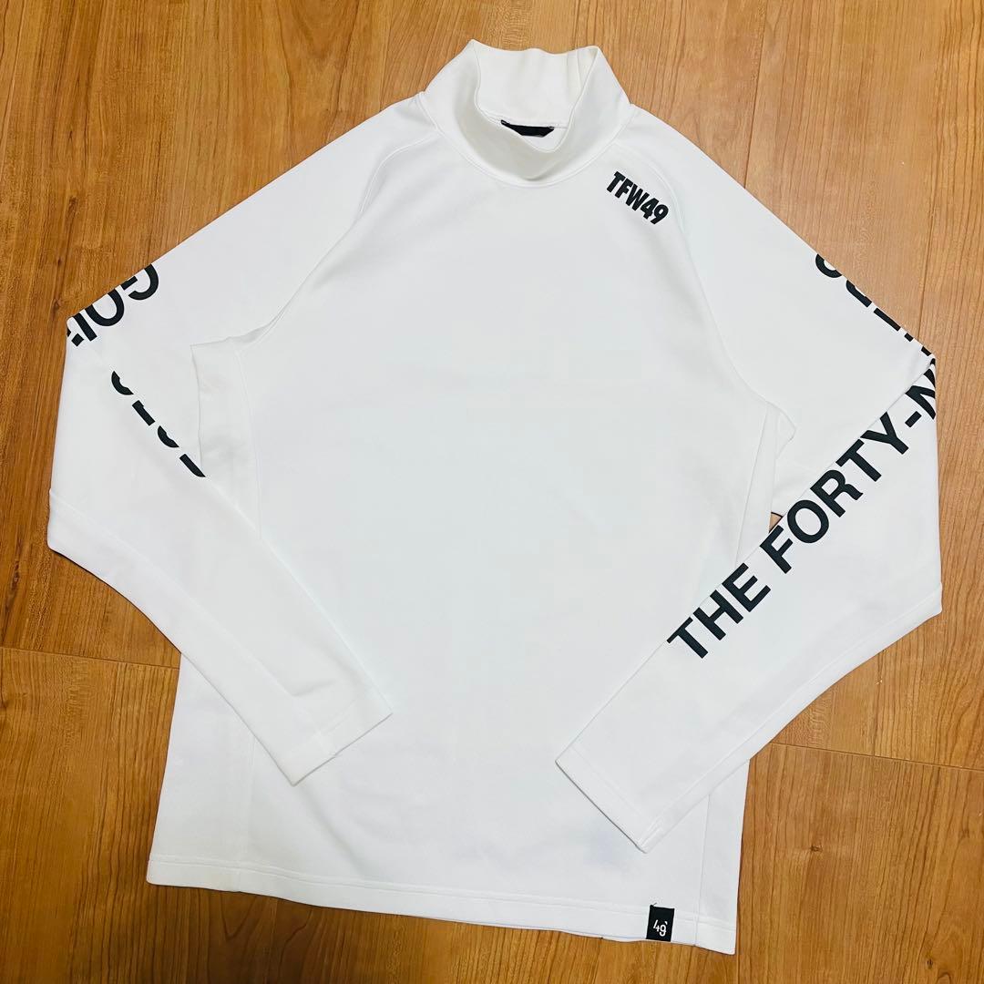 TFW49 モックネック　ロングTシャツ M junhashimoto ゴルフ