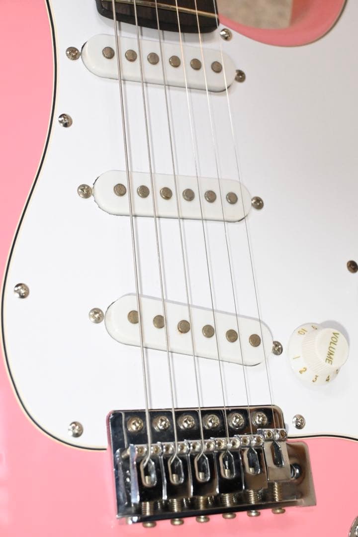 Bacchus BST Alder バッカス 旧ロゴ アルダー ピンクギター