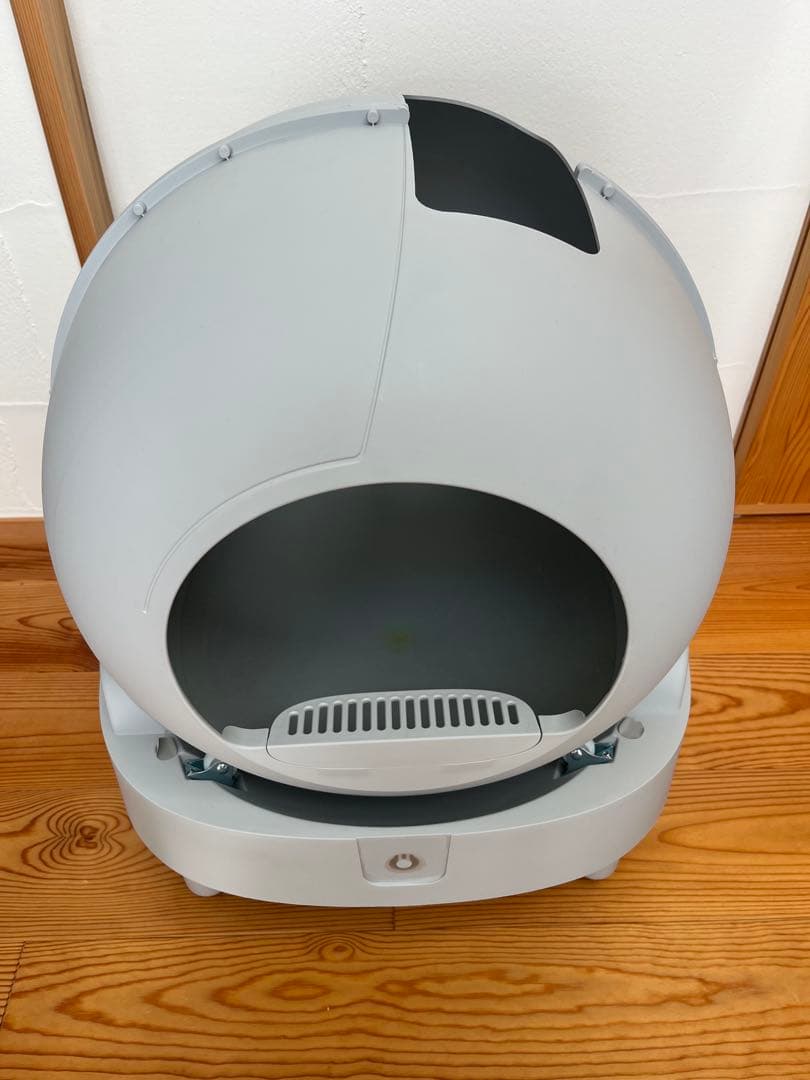 【タク】【ご購入可能】ペッツリー自動清掃機能付き猫用トイレ