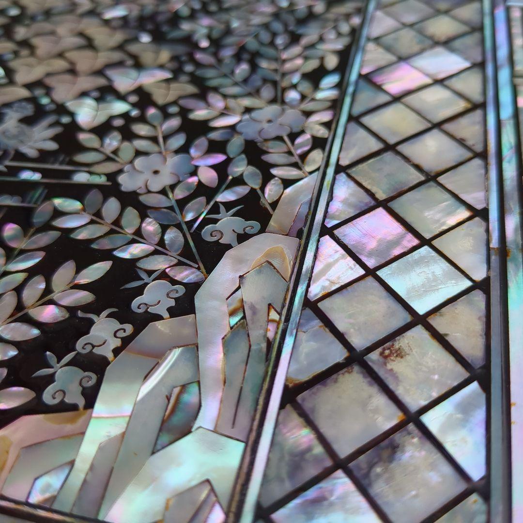 韓国　鳳凰　亀　螺鈿細工　ジュエリーボックス　宝石入れ　伝統工芸　李朝　指輪