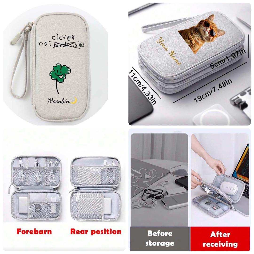 ムンビンクローバー電子機器収納バッグ