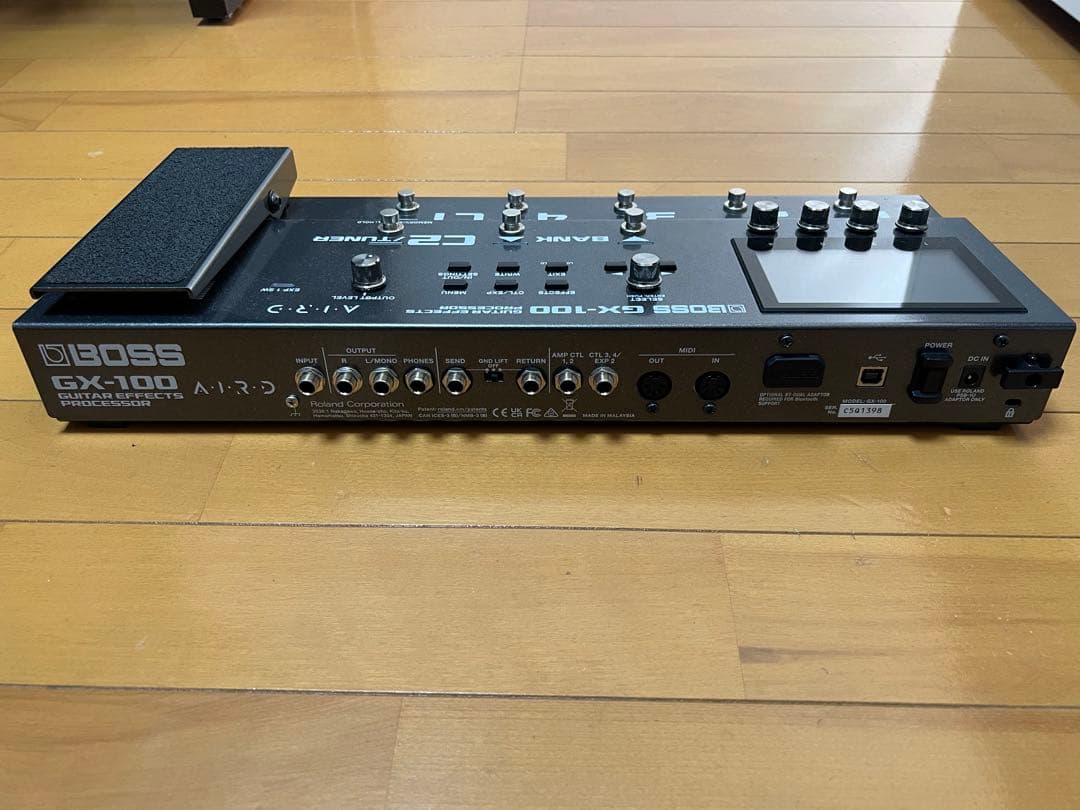 BOSS GX-100 マルチエフェクターBluetoothアダプターセット美品