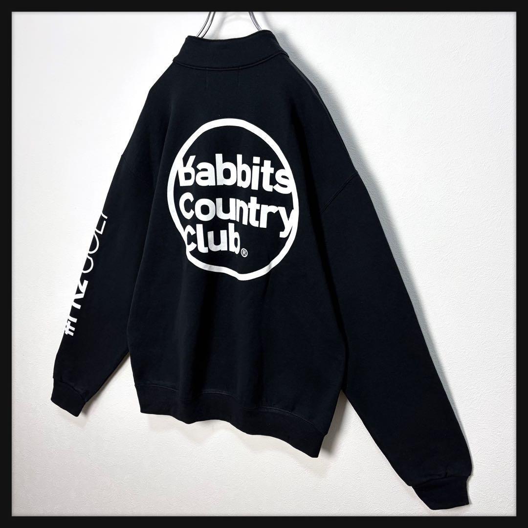 【美品】FR2 ゴルフ サークルロゴ ハーフジップスウェット 刺繍ロゴ 即完売品