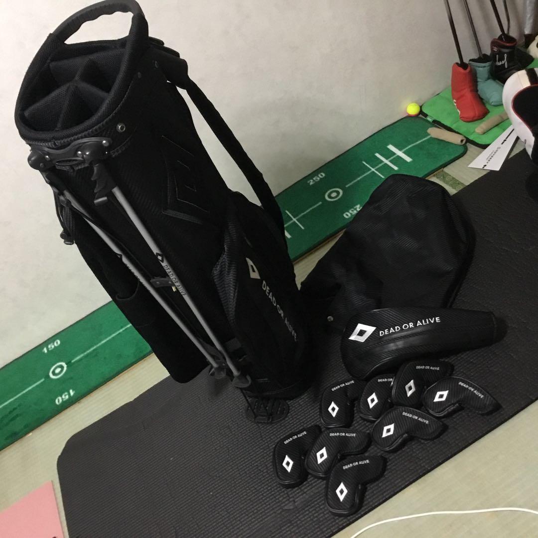 エポン　遠藤製作所　DEAD OR ALIVE キャディーバッグ　ヘッドカバー付