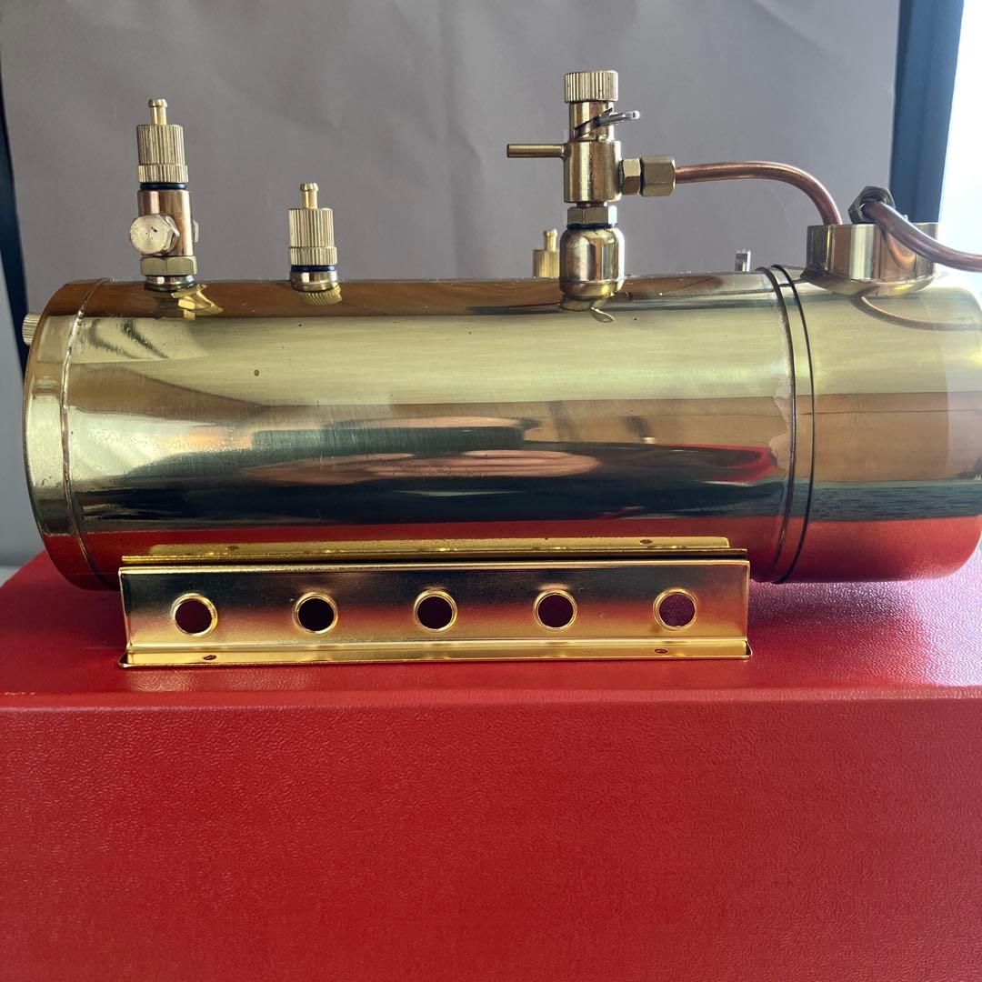 SAITO モデル スチーム エンジン T3DR & ボイラーB3