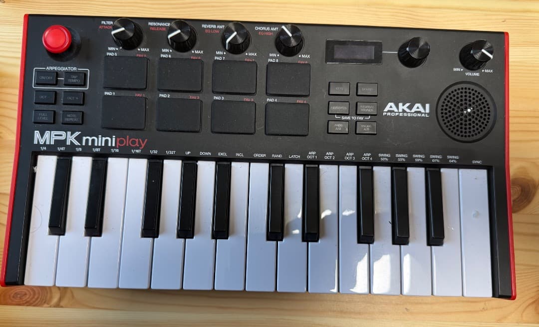 Akai MPK mini play MK3 25鍵キーボード
