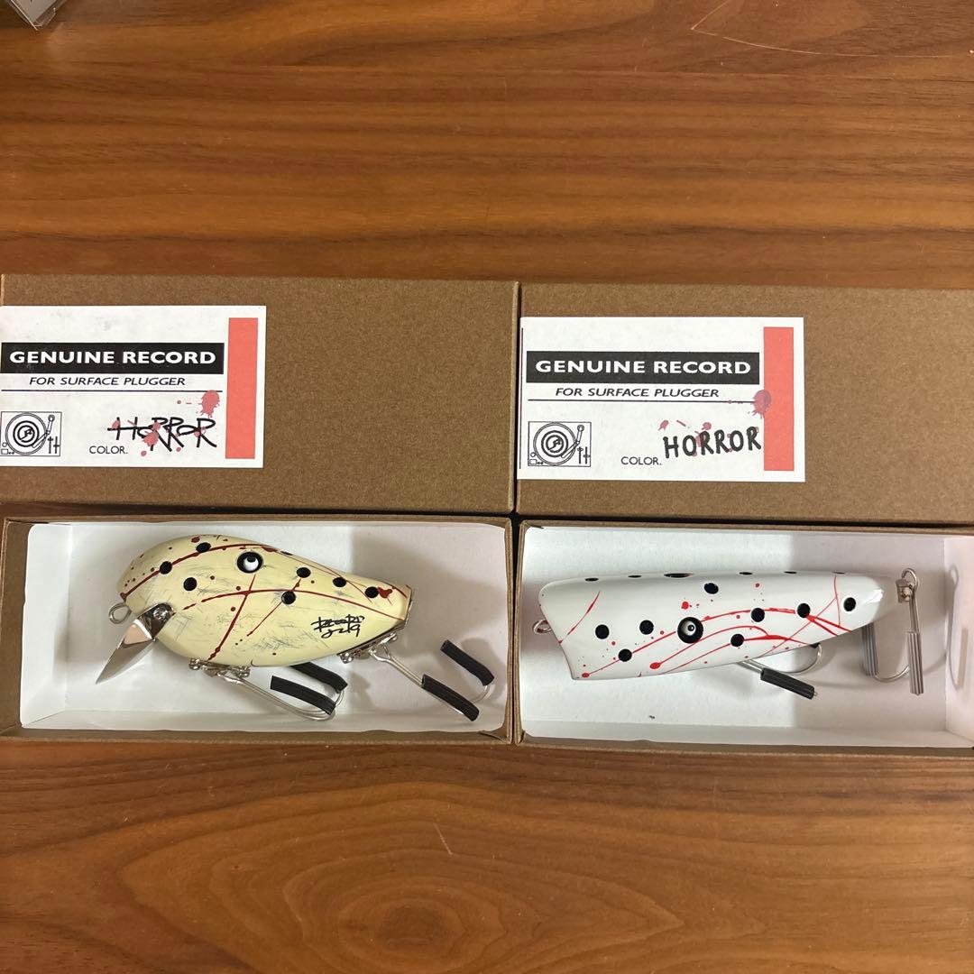 ☆新品☆ジェニュインレコード　ホラー　2個セット