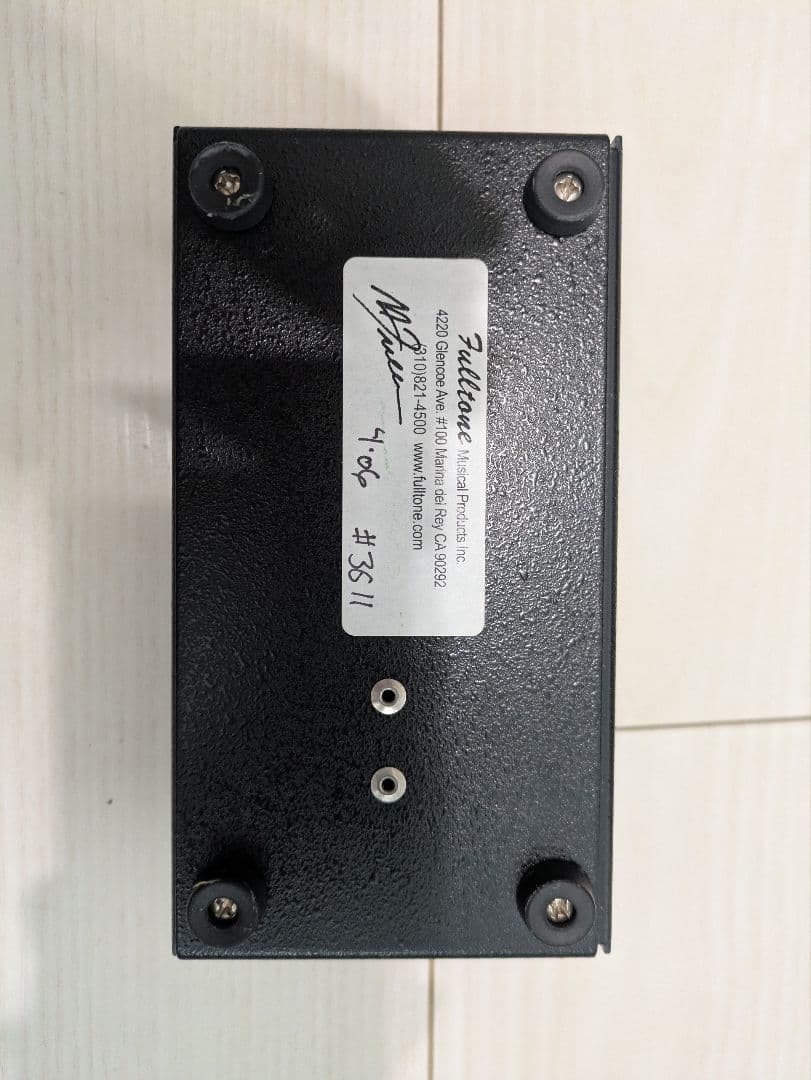 Fulltone USA Supa-Trem トレモロペダル、初期型
