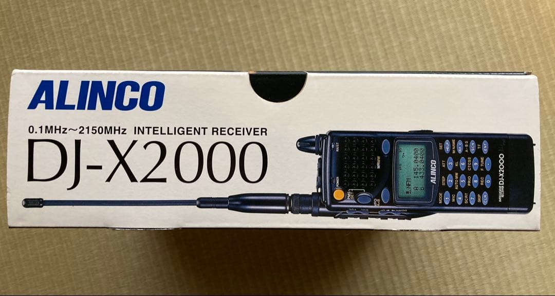 ALINCO DJ-X2000 受信機