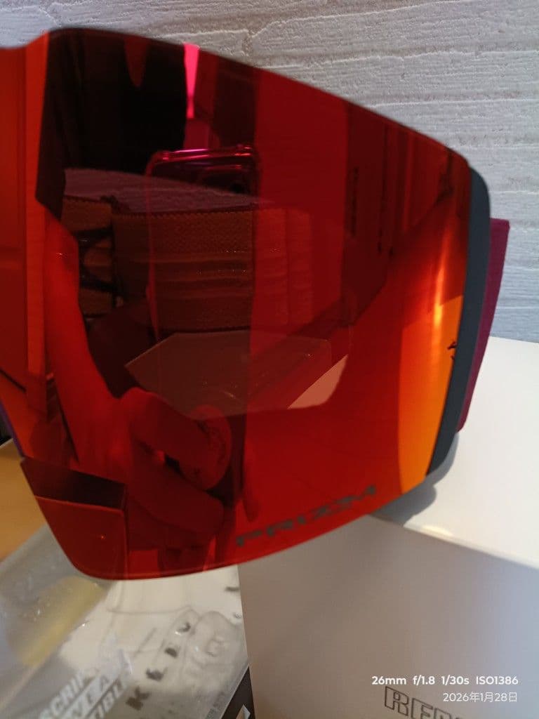 OAKLEY オークリーゴーグル ☆ワインレッド☆USED3回程度使用