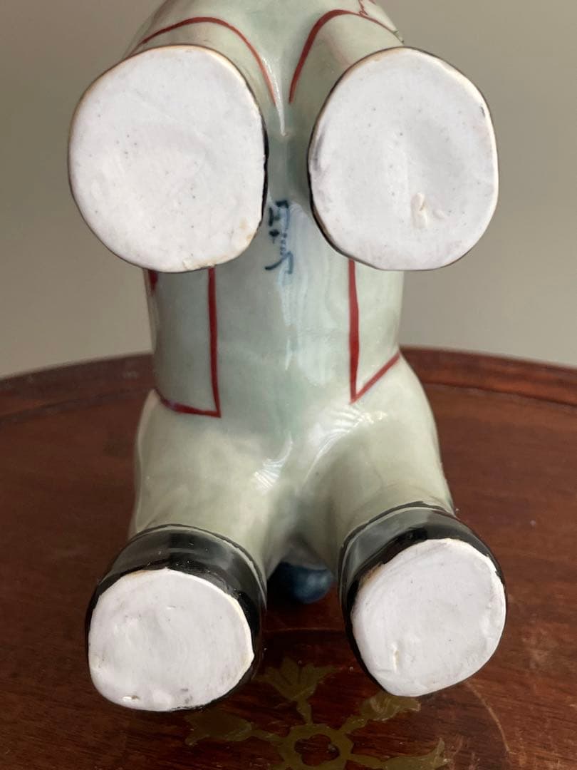 ⬇️ 円左エ門窯　⭐︎ 飾り馬　小　　手書き　有田焼