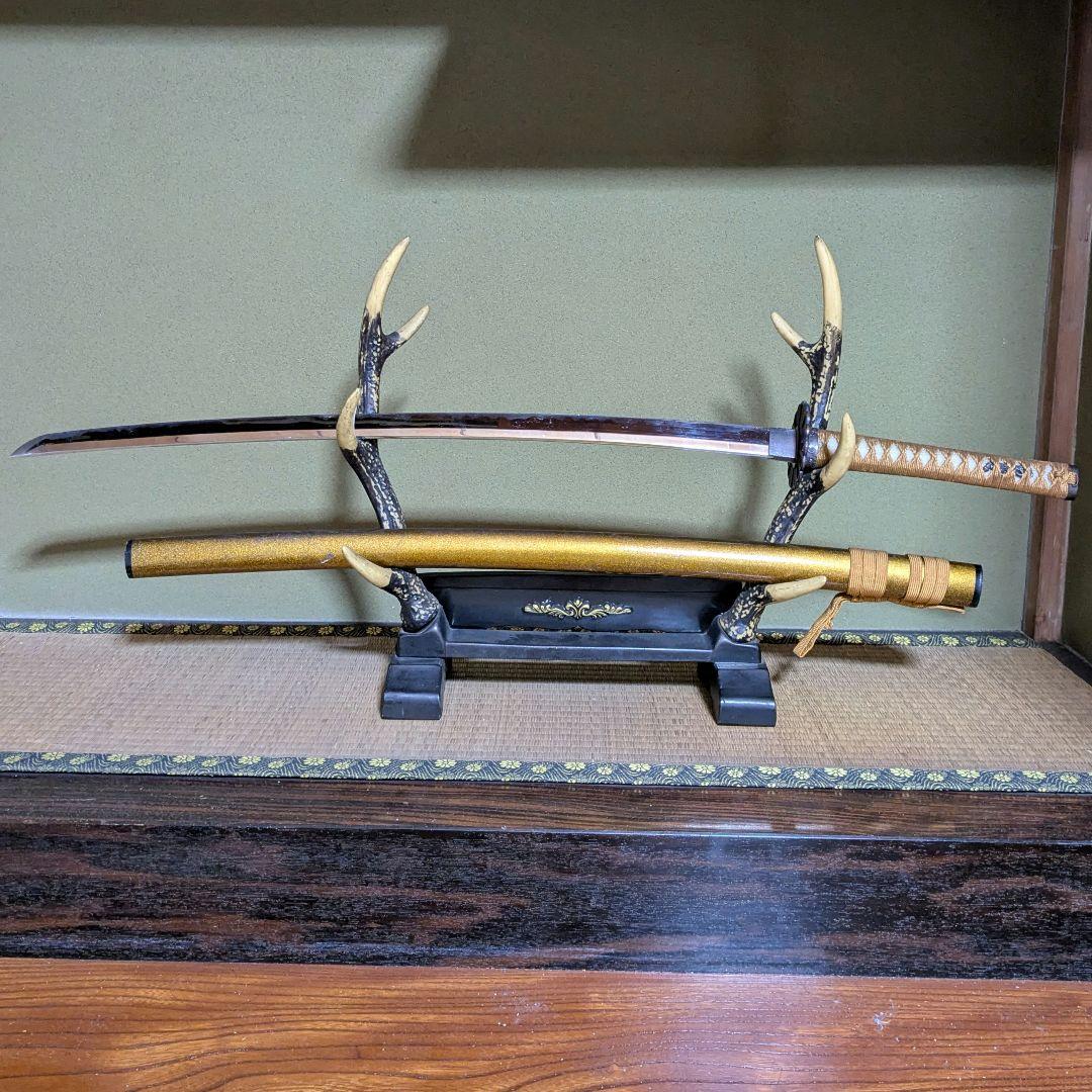 日本刀 模造刀 太刀 脇差 刀 インテリア コレクション コスプレ 2本まとめ売