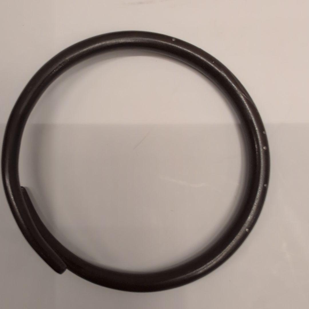 茶道具　釜鐶　嵌金銀松葉　釜釻　釜師　和田美之助造　共箱