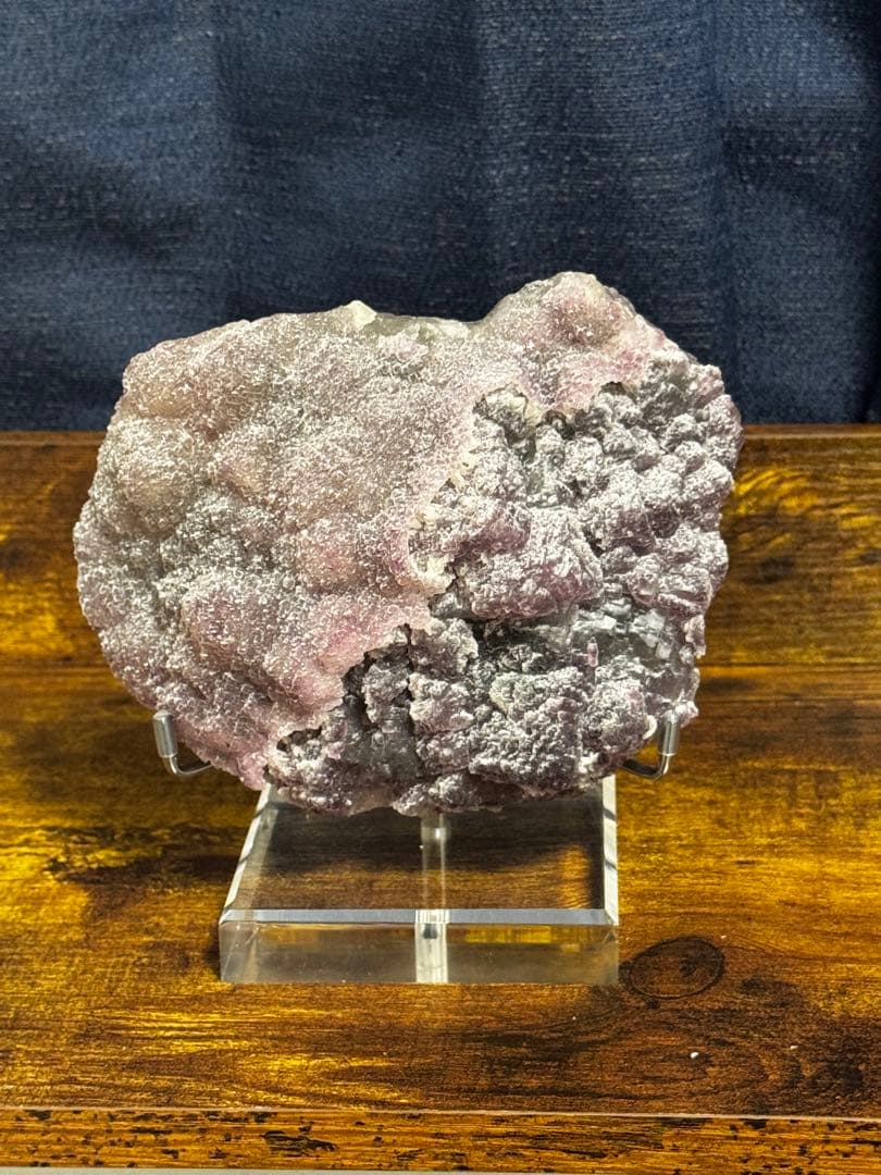 【希少】天然フローライト原石 パープル×グリーン バイカラー 結晶 蛍石 置物