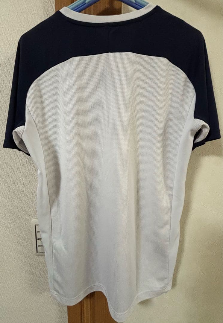 YONEX ヨネックスゲームシャツ アクセルセン 白 サイズL