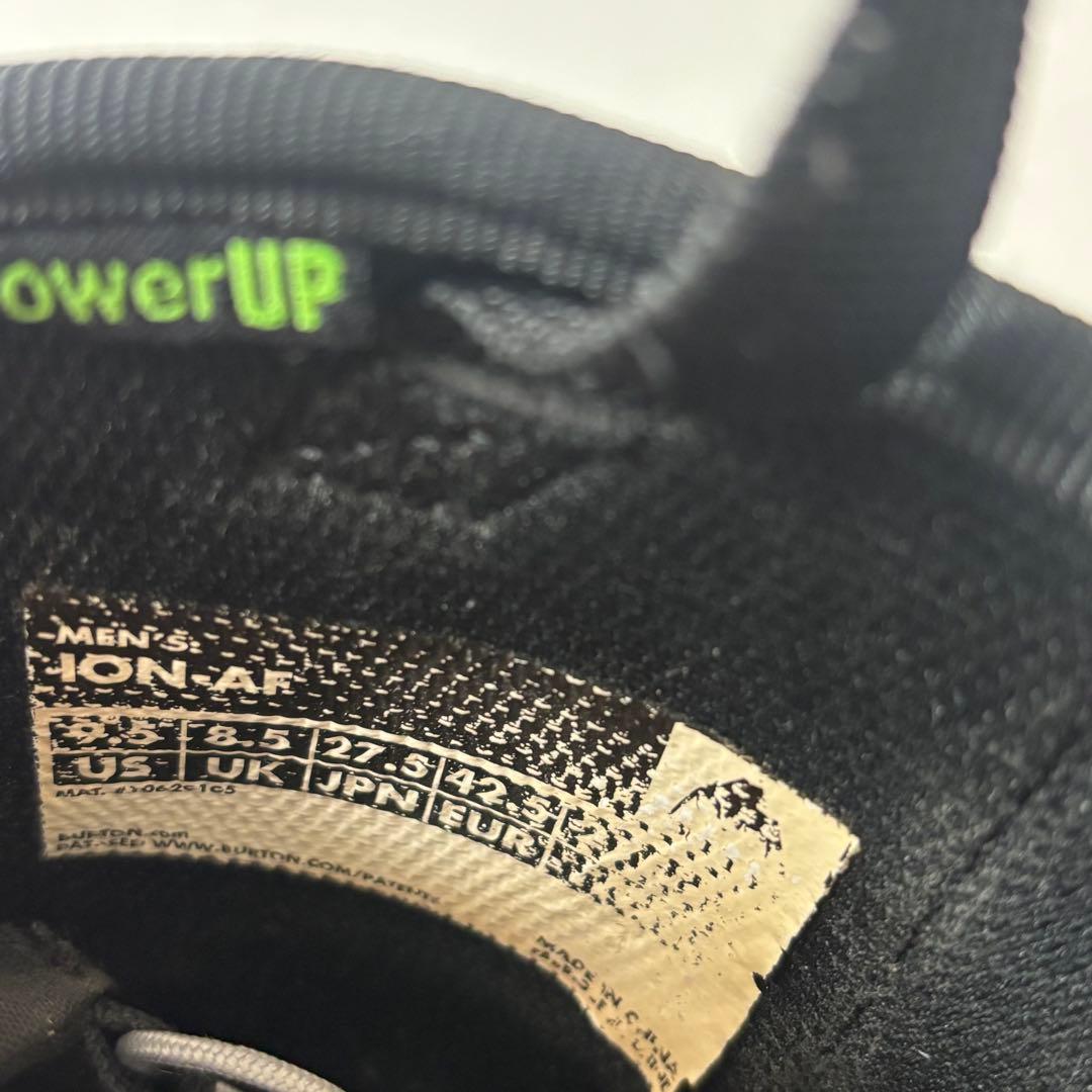 BURTON ION スノーボードブーツ ブラック/レッド 27.5cm