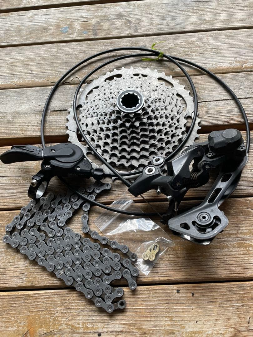 DEORE 10S セット　11-46 シフター　ディレイラー　HG チェーン