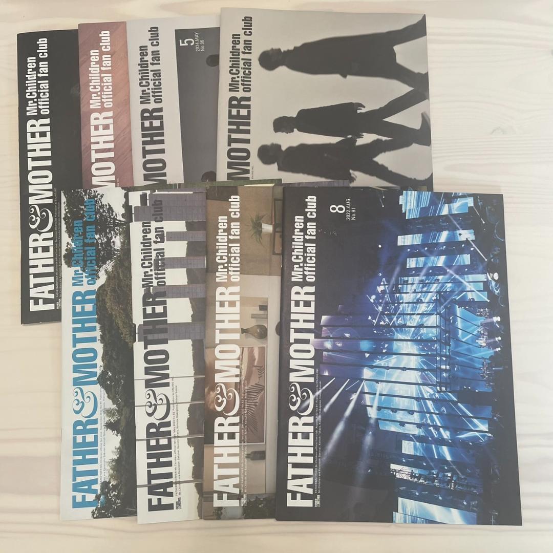 美品 Mr.children会報 '08～'24 45冊 タオル2 FC記念品9