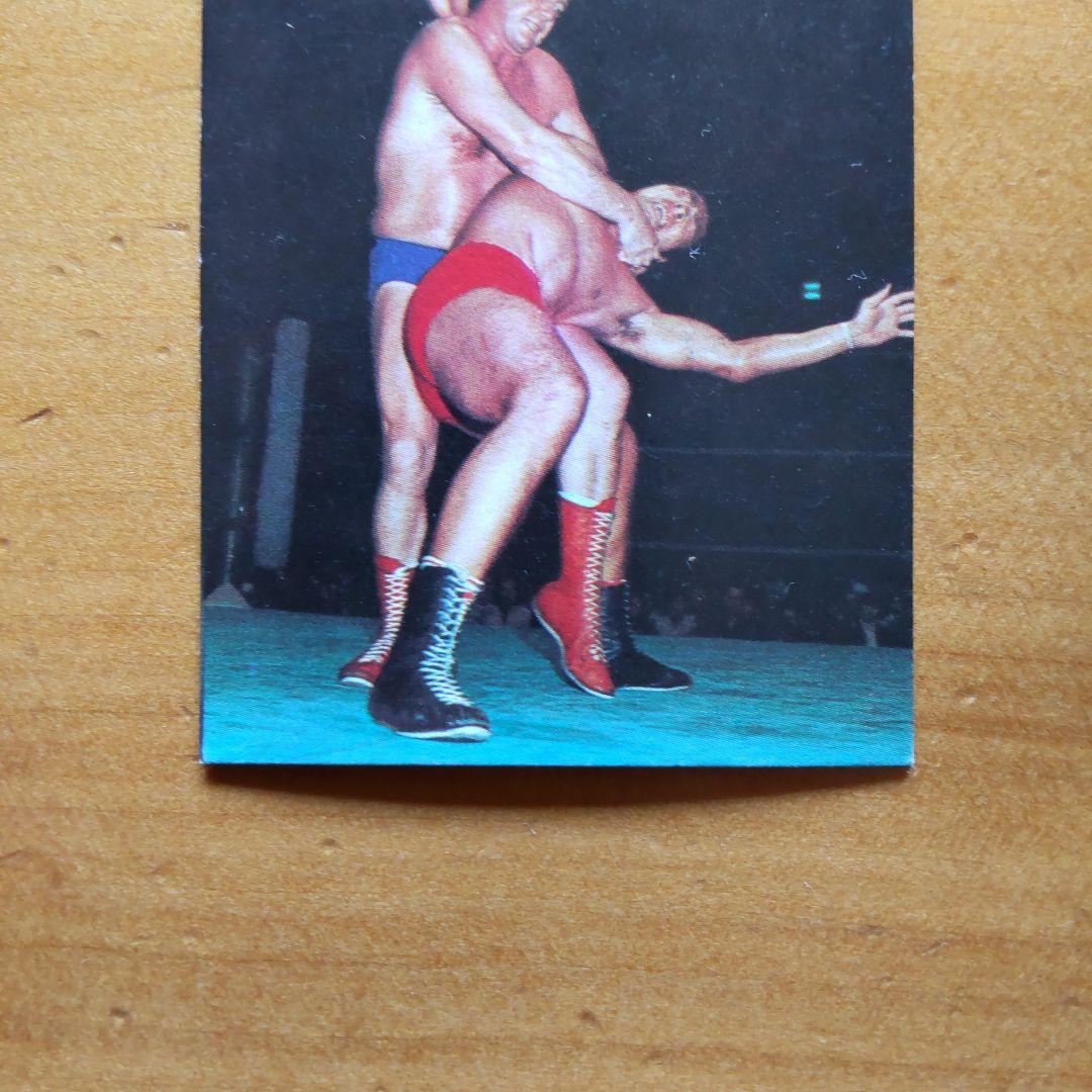 全日本プロレス∕ミニカード∕No.7∕ドリー・ファンクJr∕昭和レトロ∕希少