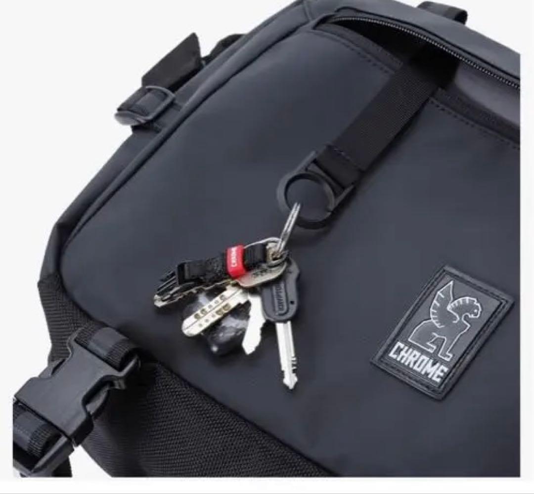 CHROME KADET ブラック ターポリン 15L