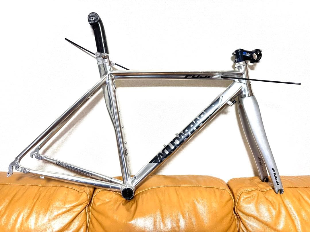 【希少】FUJI BARRACUDA ハイポリッシュ ロードバイクフレーム