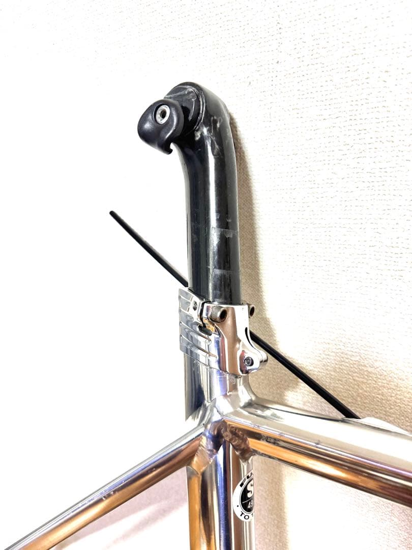 【希少】FUJI BARRACUDA ハイポリッシュ ロードバイクフレーム