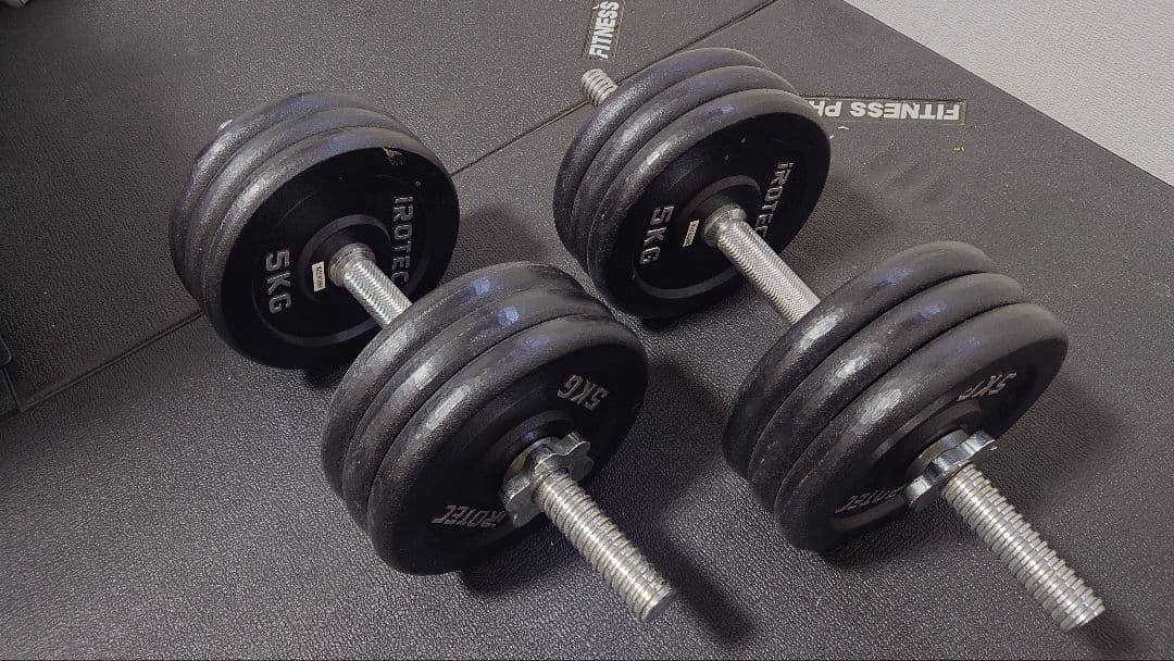 iROTEC 可変式　ダンベル　30Kg x 2