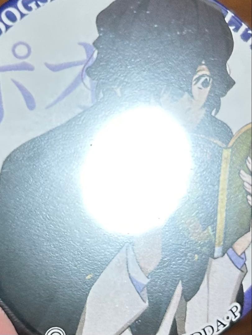 文豪ストレイドッグス　高知県立文学館　缶バッジ　ポオ