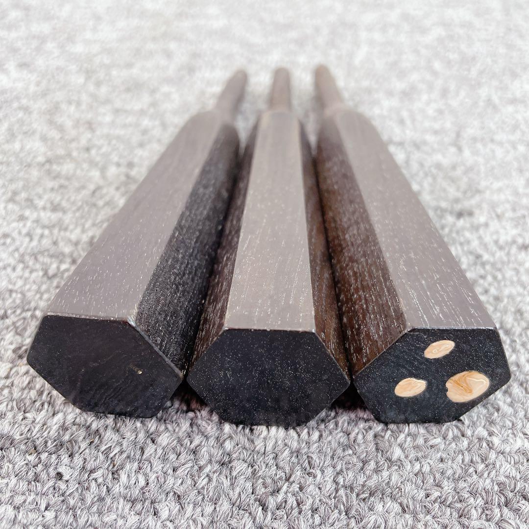 三味線 太糸巻き 黒檀 糸巻き 中棹用 和楽器