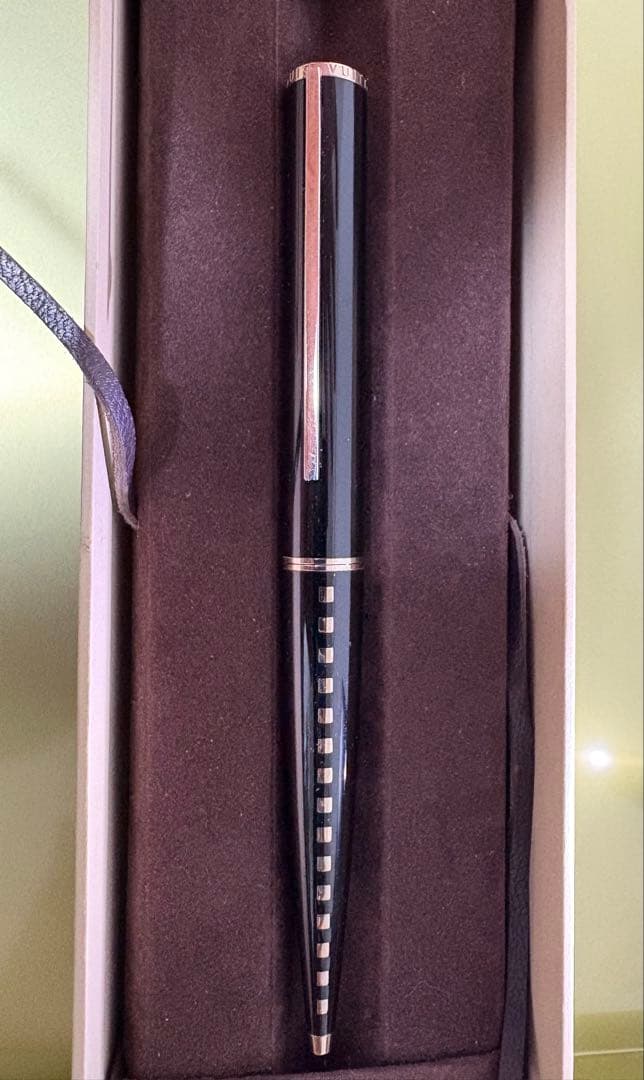 お値下げ中　ルイ ヴィトン ジェットリーニュ ボールペン ブラック 箱付き