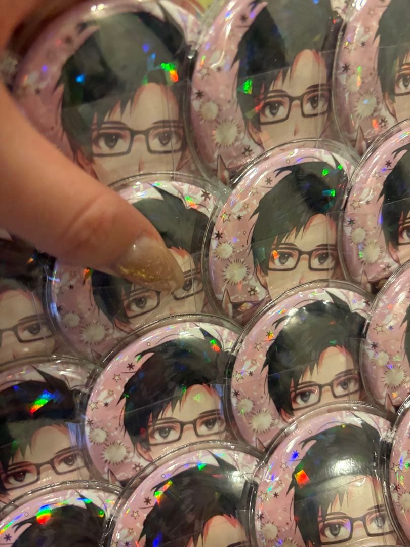 岡崎凛人 痛バ用 缶バッジ 70個