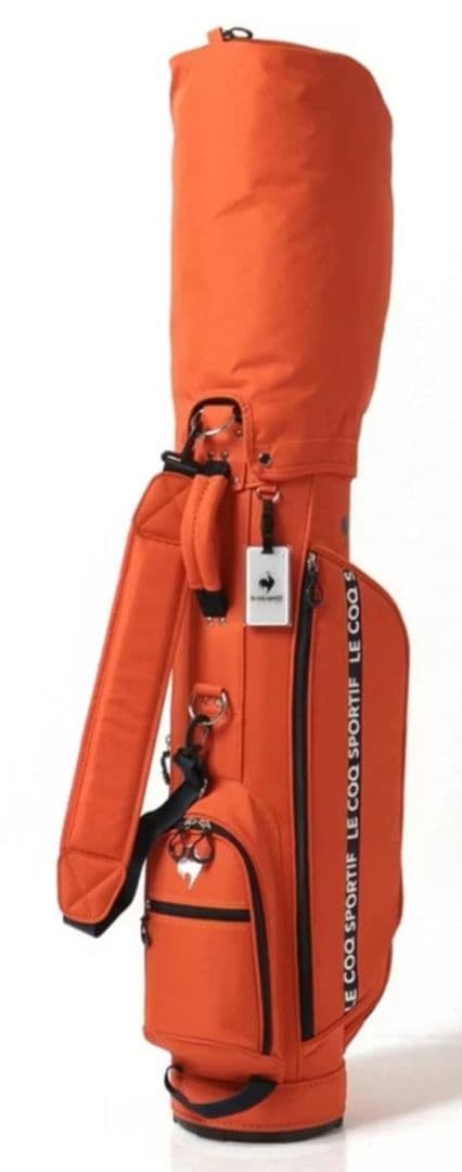 美品 ルコック 軽量 キャディバッグ コンパクト 8型 ゴルフバッグ