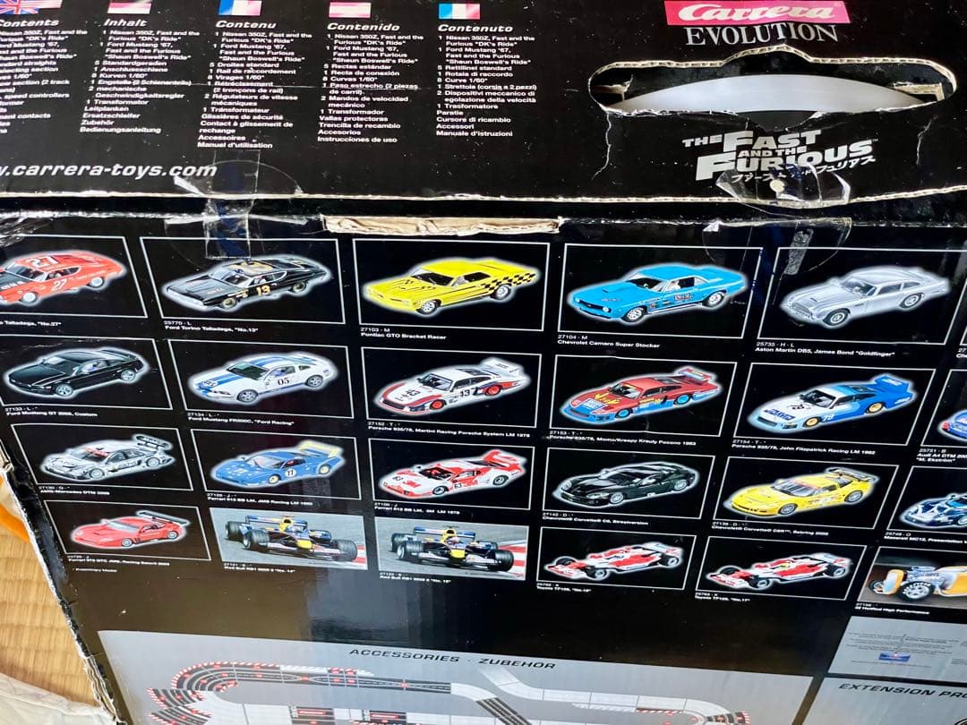 Carrera Evolutionファースト&フリュリアス スロットカーセット
