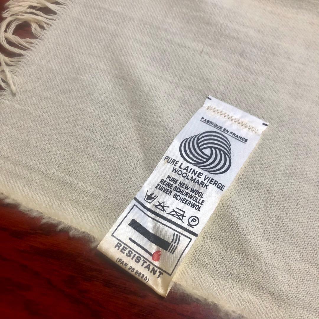 エールフランス　ビンテージ　ブランケット　ノベルティ　コレクタブル