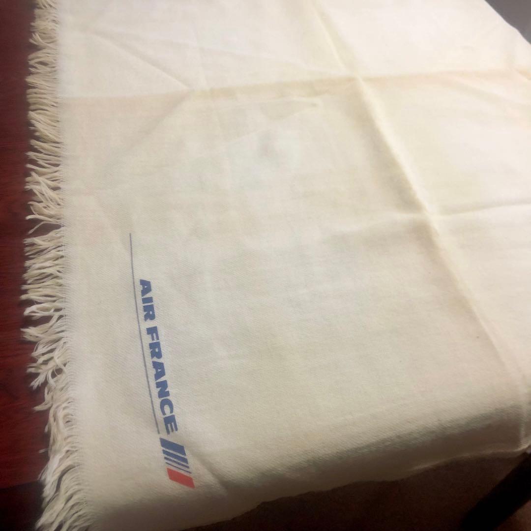 エールフランス　ビンテージ　ブランケット　ノベルティ　コレクタブル
