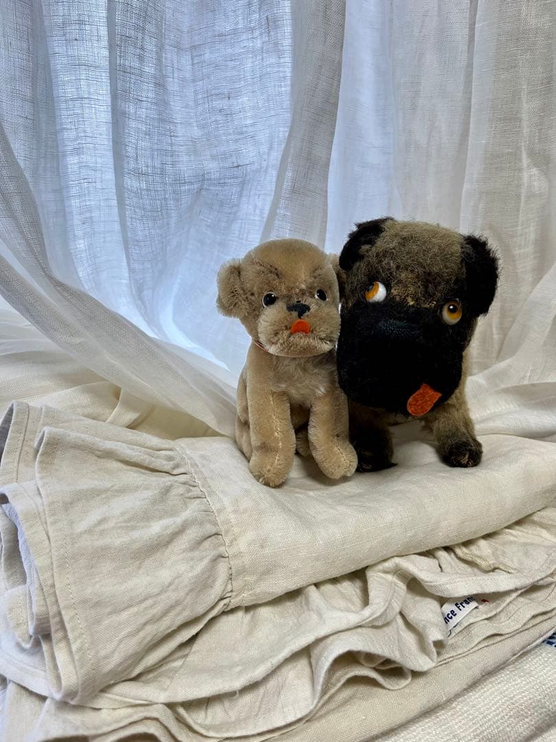 ヴィンテージ　アンティーク　ドッグ　テディドッグ　ファーネル