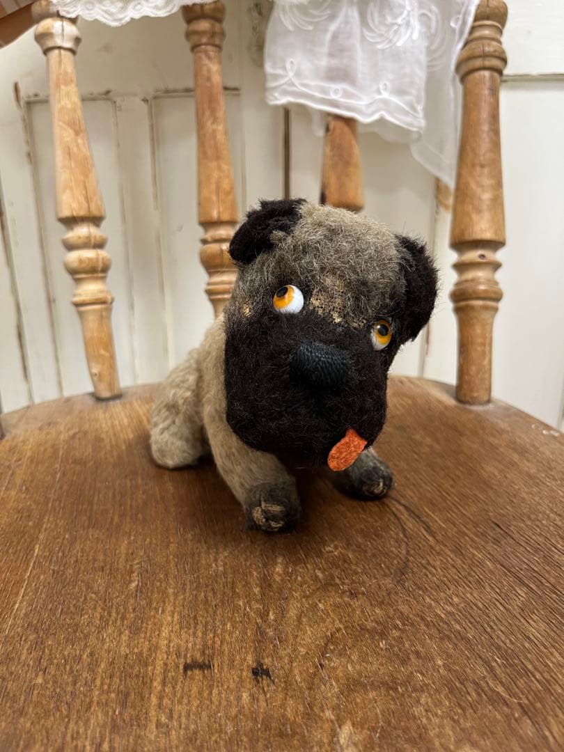 ヴィンテージ　アンティーク　ドッグ　テディドッグ　ファーネル