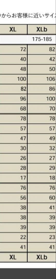 新品　ロングジョン XLサイズ3ミリ