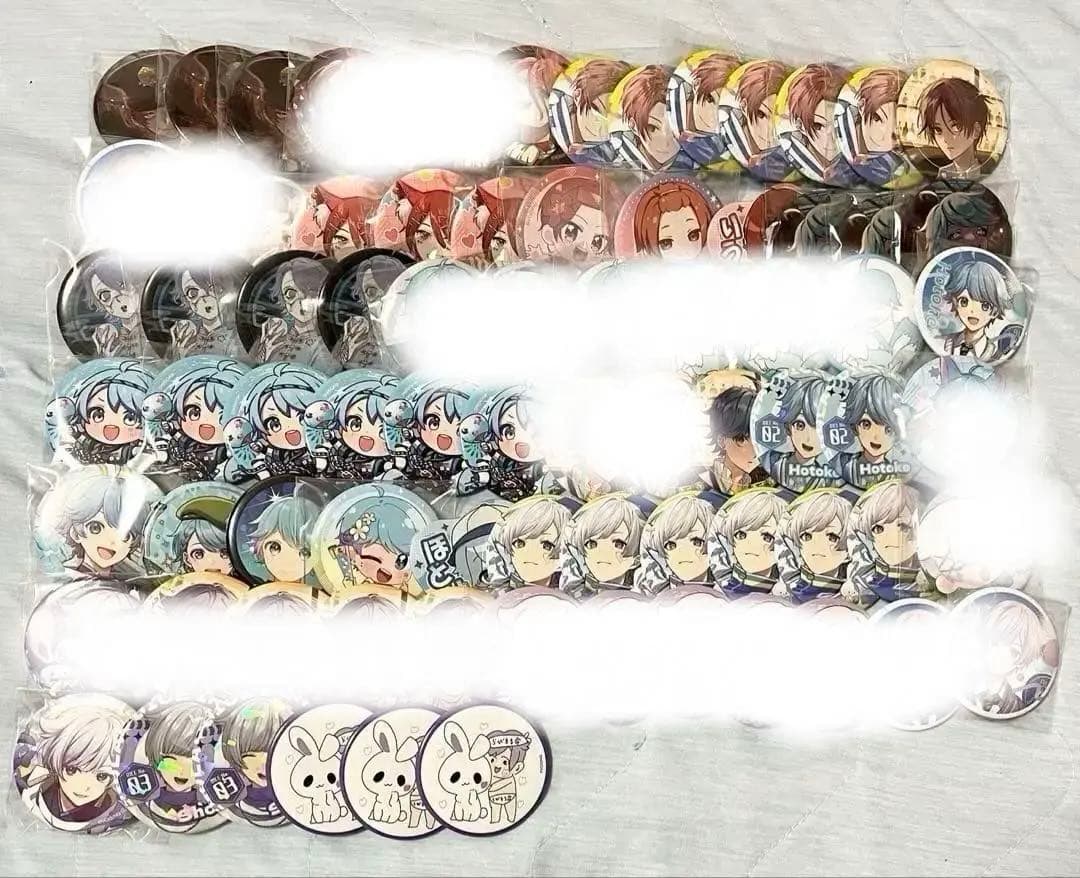 いれいす、りうら、ほとけ、しょう缶バッジ